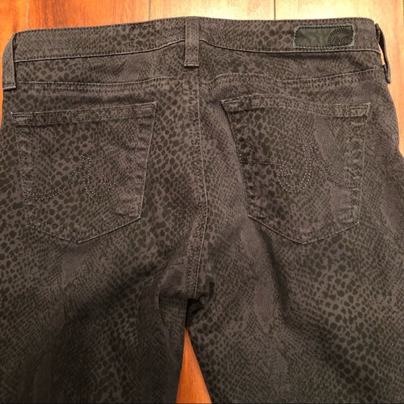 AG Adriano Goldscmied Animal Print The Legging Super Skinny Fit Jean - Picture 16 of 16